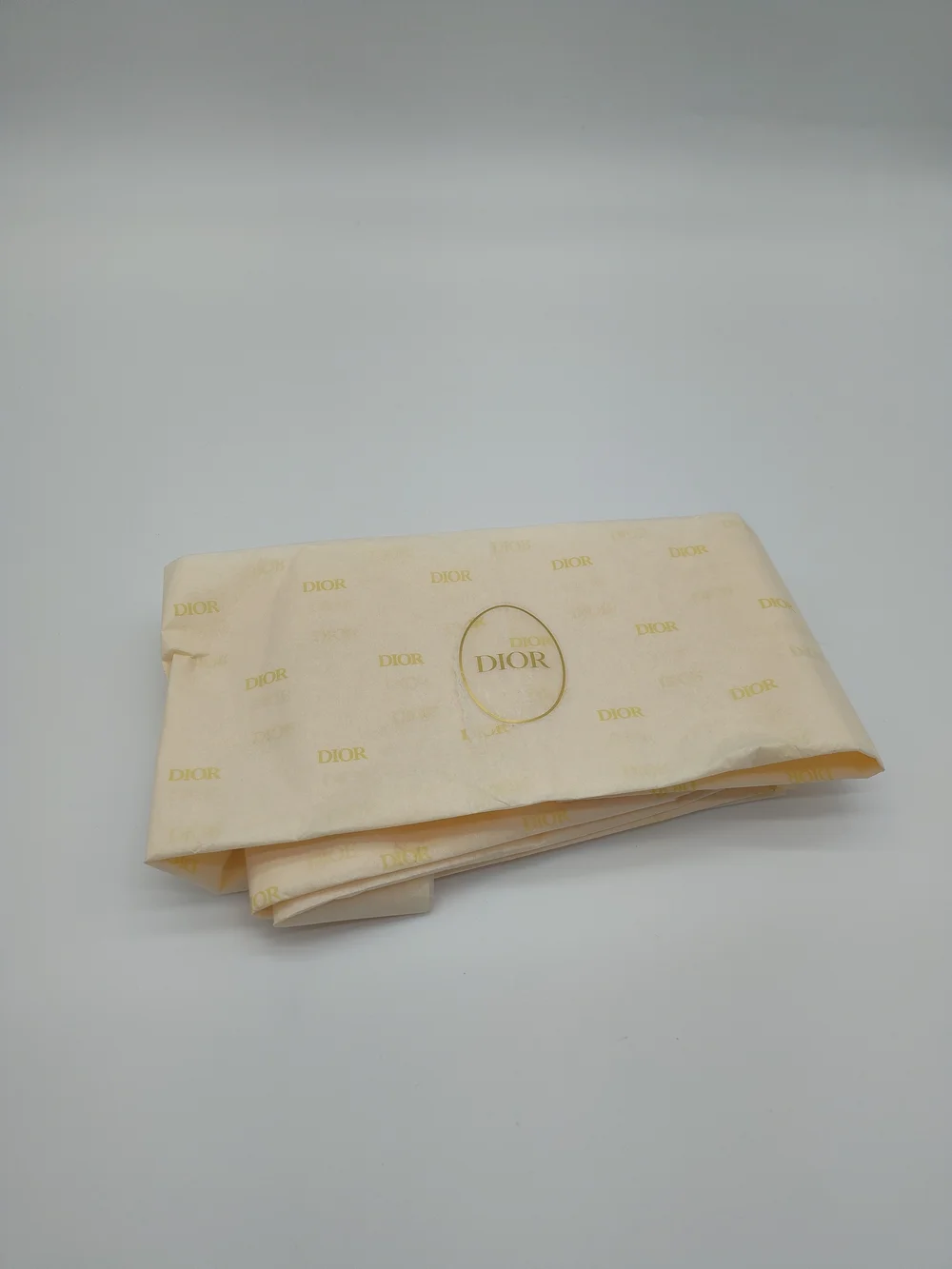 DIOR Toile Jungle Gift Box Tissue Paper Ribbon Set Pink Cream Gold Packaging EUC